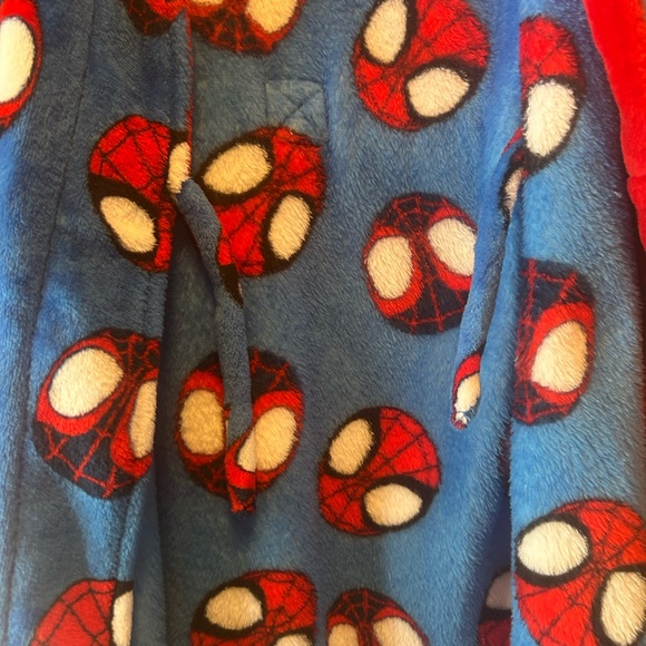 Marvel Blue and Red Spider Hero Robe - Picture 3 of 4